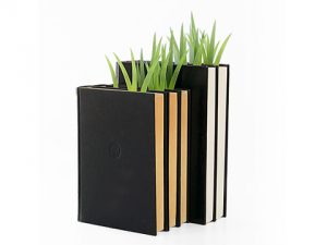 Separa páginas con forma de hierba