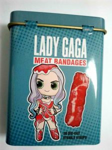 Tiritas con aspecto de Carne de Lady Gaga