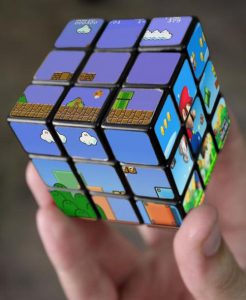 Cubo Rubik de Mario Bross