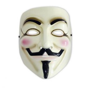 Máscara promocional de V de Vendetta