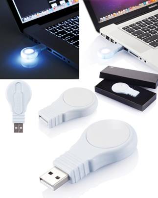 USB que se ilumina