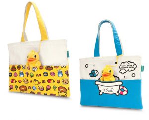 Bolsas customizadas con detalle en peluche con forma de animal