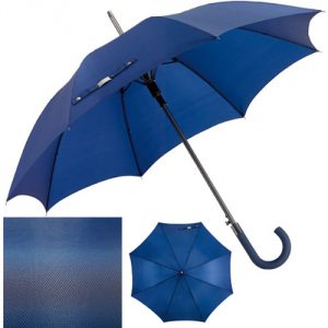 Paraguas azul de panal de abeja