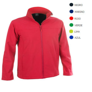 Chaqueta Softshell roja
