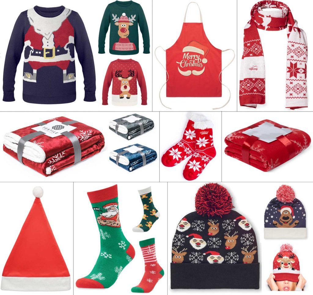 Regalos de Navidad textil
